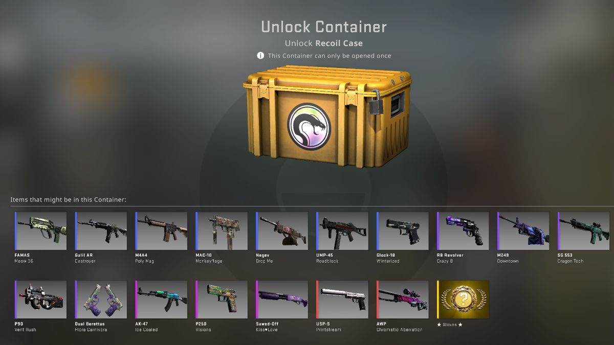 Recoil Case