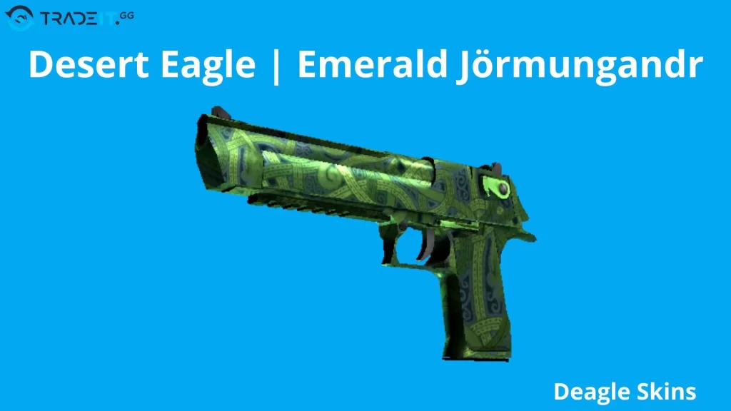 Desert-Eagle-Emerald-Jormungadr Tradeit.gg Blog | CS2, CS:GO, Rust, TF2 & Dota 2 Deagle Emerald Jörmungandr