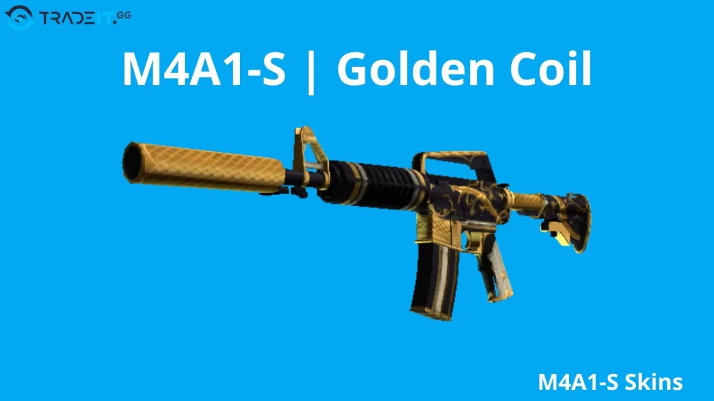 M4A1-S-Golden-Coil Tradeit.gg Blog | CS2, CS:GO, Rust, TF2 & Dota 2 M4A1-S Golden Coil