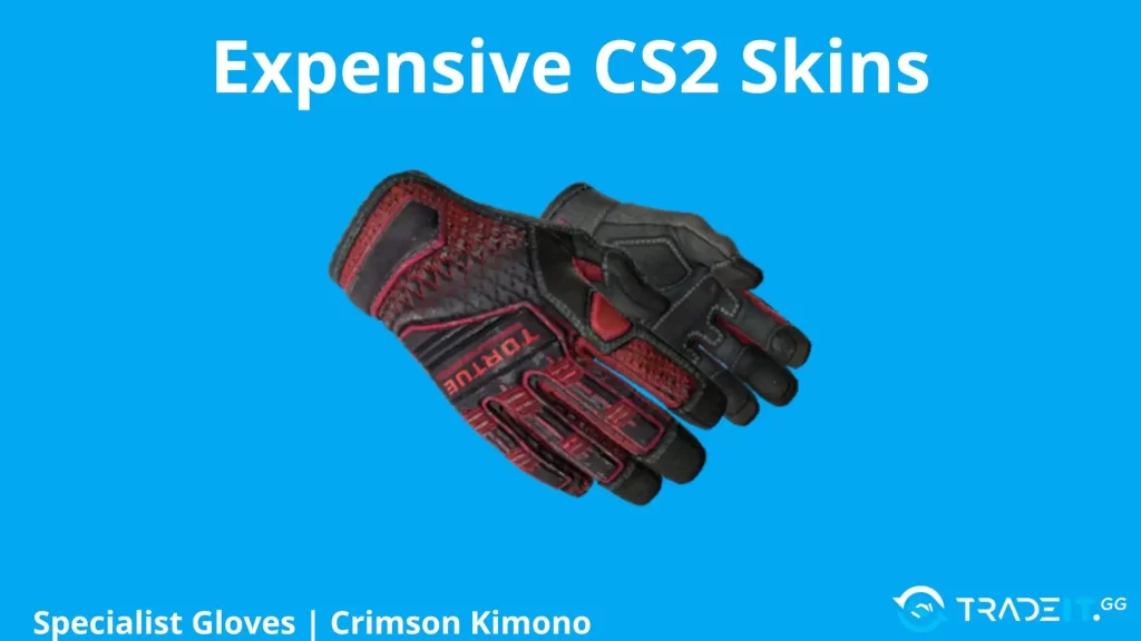 Most expensive cs2 skin - Specialist Gloves | Crimson Kimono
