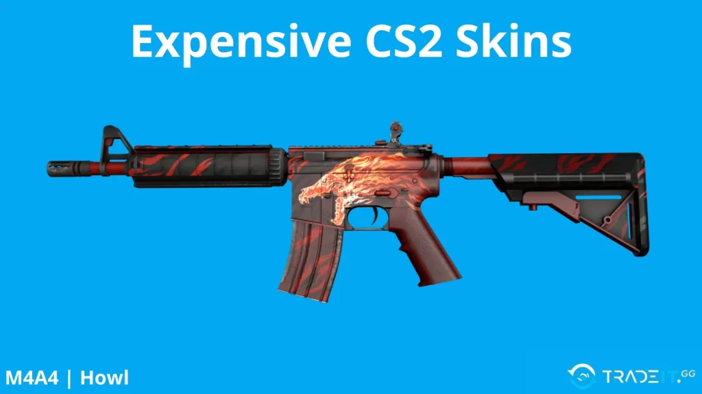 Most expensive cs2 skin - M4A4 | Howl
