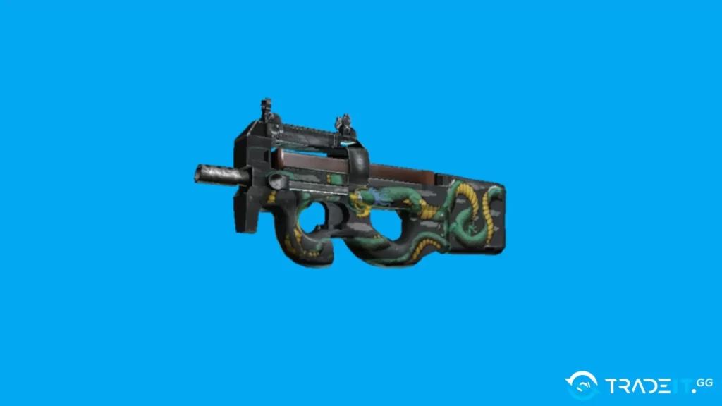 5-19 Tradeit.gg Blog | CS2, CS:GO, Rust, TF2 & Dota 2 Best SMG Skins - P90 | Emerald Dragon