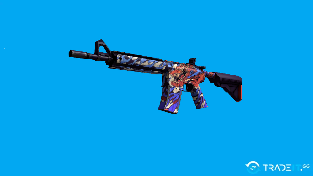 M4A4 Dragon King Tradeit.gg Blog | CS2, CS:GO, Rust, TF2 & Dota 2 M4A4 | Dragon King (龍王) skins