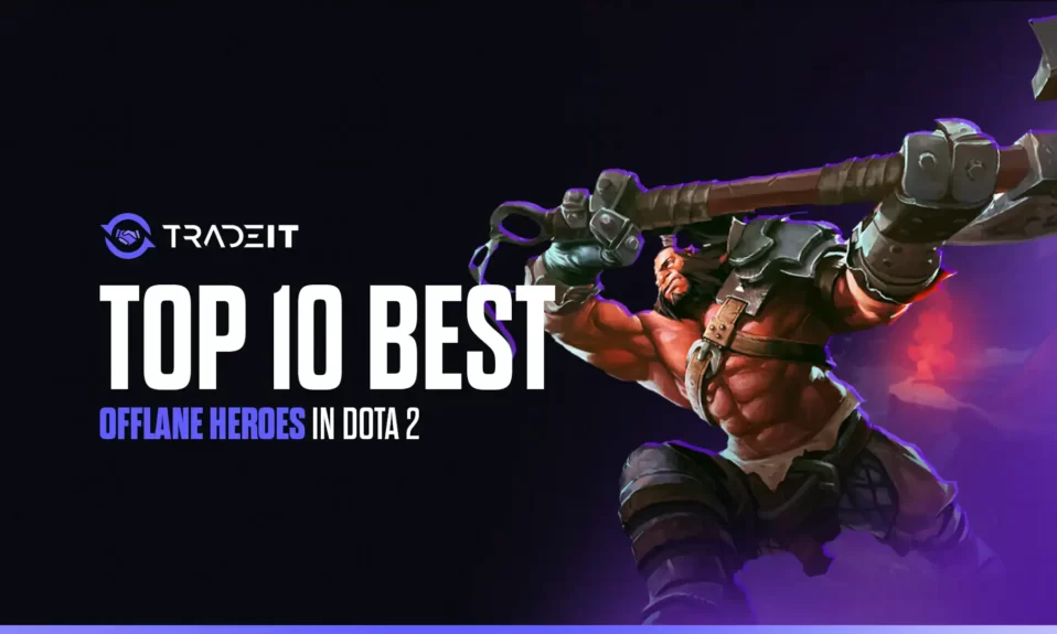Discover the top 10 best offlane heroes in Dota 2 in patch 7.39+. All of these heroes will help you to gain MMR if you play them well.